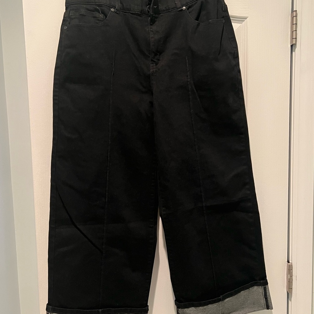 Women's Black Flare & Wide Leg Jeans